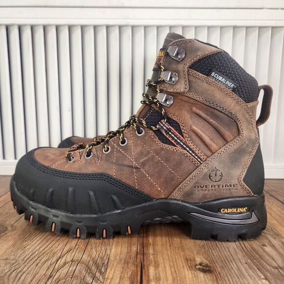 Carolina CA4558 7" Gravel PC2 Waterproof Comp Toe 4x4 Hiker Work Boots Mens 8 EE - Picture 4 of 12